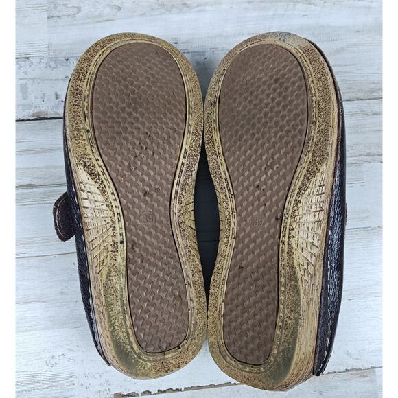 SPRING STEP Womens Shoes EU 39/US 7 Aphylla Mule Clogs Brown Leather Slip On - Picture 7 of 8